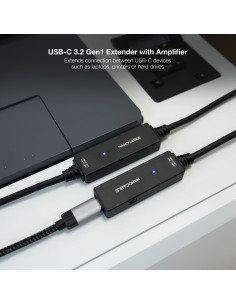 Nanocable 10.01.1312 cable USB USB 3.2 Gen 1 (3.1 Gen 1) 10 m USB C Negro 2