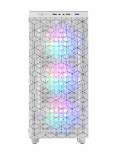 Mars Gaming MC-MAG, Caja Gaming ATX, Ventana Lateral Completa Cristal Templado, Doble Rejilla Magnética Antipolvo Frontal +