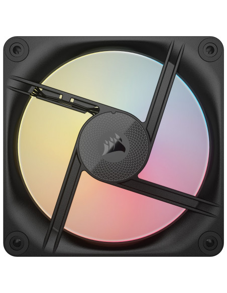 Corsair iCUE LINK LX120-R RGB Carcasa del ordenador Ventilador 12 cm Negro 3 pieza(s)