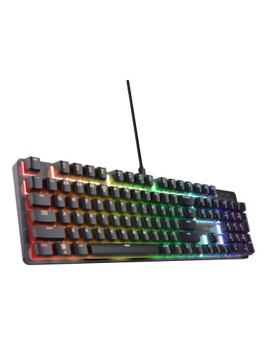 Trust GXT 871 Zora teclado Juego USB QWERTY Español Negro