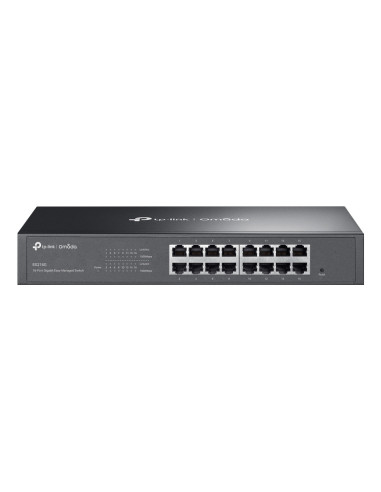 TP-Link Omada ES216G switch Gestionado L2 Gigabit Ethernet (10 100 1000) Negro