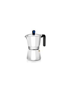 CAFETERA MONIX INDUCTION EXPRESS - 9 TAZAS - ALUMINIO CON RECUBRIMIENTO ANTIADHERENTE - MANGO ERGONÍ“MICO - EXTERIOR ALUMINIO - 