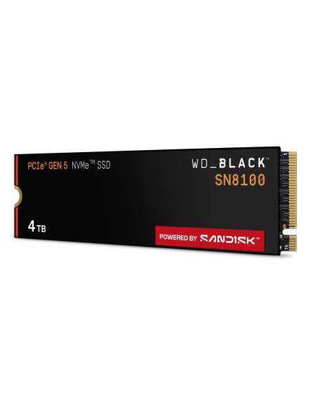 SanDisk Black WD_BLACK SN8100 NVMe 4 TB M.2 PCI Express 5.0 TLC 3D NAND