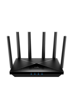 Cudy WR11000 router inalámbrico 2.5 Gigabit Ethernet Tribanda (2.4 GHz   5 GHz   6 GHz) Negro