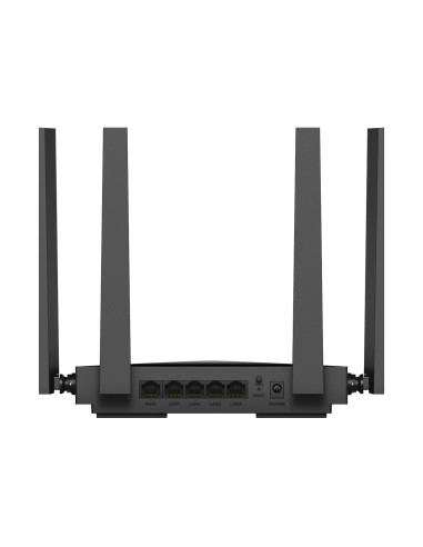 Cudy WR3600 router inalámbrico Gigabit Ethernet Doble banda (2,4 GHz   5 GHz) Negro