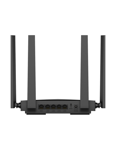 Cudy WR3600 router inalámbrico Gigabit Ethernet Doble banda (2,4 GHz   5 GHz) Negro