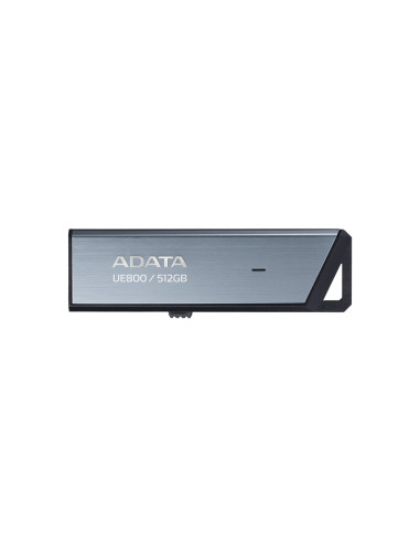 ADATA UE800 unidad flash USB 512 GB USB Tipo C 3.2 Gen 2 (3.1 Gen 2) Plata