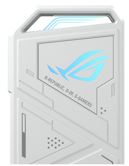 ASUS ROG Strix Arion White Edition Caja externa para unidad de estado sólido (SSD) Blanco M.2