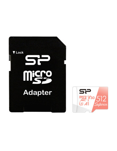 Silicon Power SP512GBSTXDV3V20SP memoria flash 512 GB MicroSDXC UHS-I Clase 10