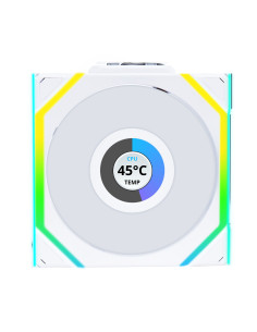Lian Li UNI FAN SL Wireless LCD 120 Reverse Blade Carcasa del ordenador Ventilador 12 cm Blanco 1 pieza(s) 2