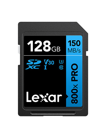 Lexar High-Performance 800xPRO 128 GB SDXC UHS-I Clase 10