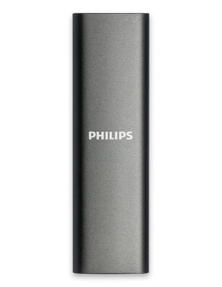 Philips FM02SS030P 00 unidad externa de estado sólido 2 TB USB Tipo C 3.2 Gen 1 (3.1 Gen 1) Gris