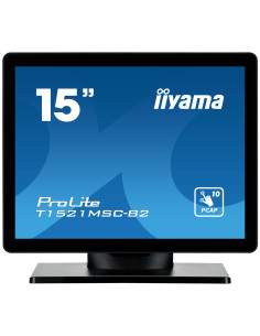 iiyama ProLite T1521MSC-B2 pantalla para PC 38,1 cm (15") 1024 x 768 Pixeles XGA LED Pantalla táctil Mesa Negro 2