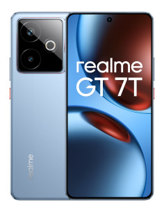 realme GT 7T 17,3 cm (6.8") SIM doble Android 15 5G USB Tipo C 12 GB 256 GB 7000 mAh Azul
