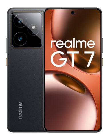realme GT 7 17,2 cm (6.78") SIM doble Android 15 5G USB Tipo C 12 GB 512 GB 7000 mAh Negro