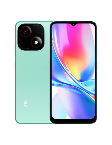 ZTE Blade A35e 16,6 cm (6.52") SIM doble Android 14 Go edition 4G USB Tipo C 2 GB 32 GB 5000 mAh Verde