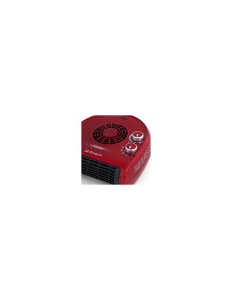 CALEFACTOR ORBEGOZO FH 5033 2500W 2 VELOCIDADES MODO VENTILADOR TERMOSTATO REGULABLE PROTECCION SOBRECALENTAMIENTO ROJO 16849 O