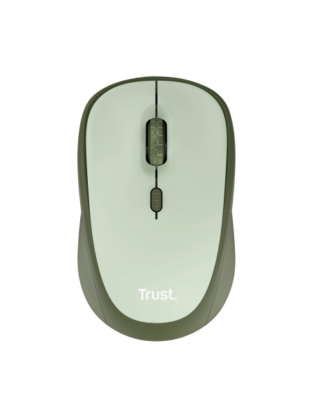 Trust Yvi+ ratón Oficina mano derecha RF inalámbrico Óptico 1600 DPI