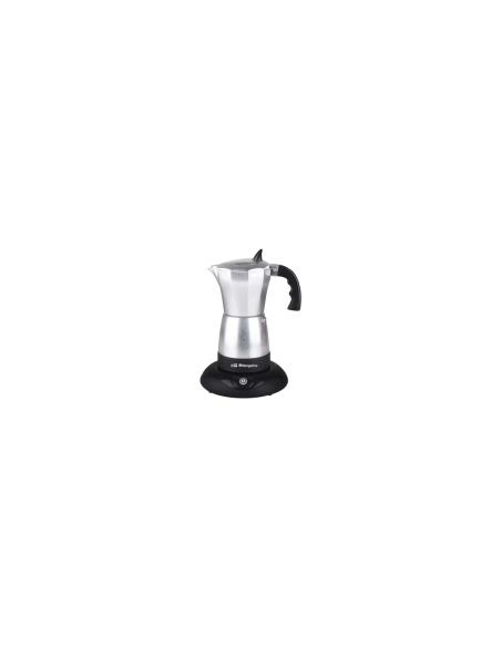 CAFETERA ORBEGOZO KFE 660 480W 3 A 6 TAZAS TAPADERA CON VENTANA BASE CON ROTACION 360Âº 16582 OR