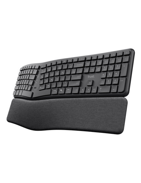 Trust Keyra Teclado inalámbrico multidispositivo ergonómico