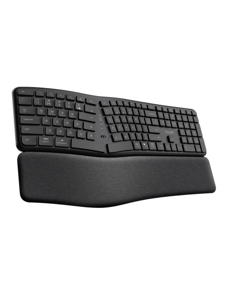 Trust Keyra Teclado inalámbrico multidispositivo ergonómico