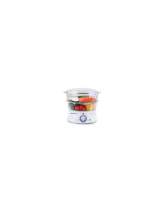 COCINA AL VAPOR ORBEGOZO CO 4000 CAPACIDAD 5L 2 RECIPIENTES + RECIPIENTE ESPECIAL ARROZ TEMPORIZADOR 60 MINUTOS 16049 O