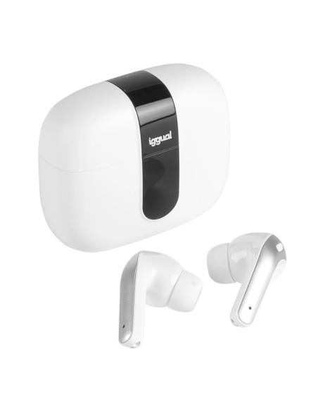 iggual True Sound Auriculares True Wireless Stereo (TWS) Dentro de oído Llamadas Música Bluetooth Blanco