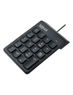 iggual Teclado numérico USB CK-NUM-19T negro