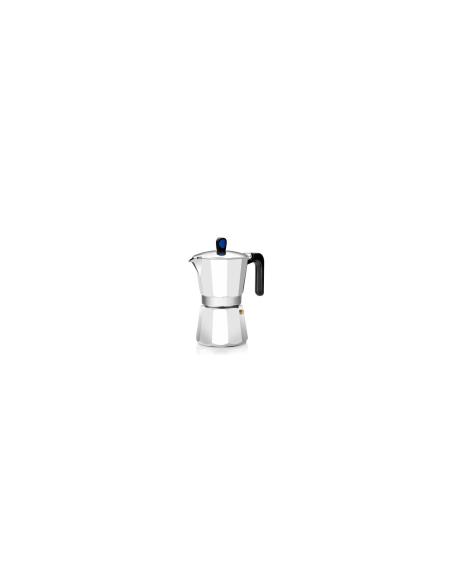 CAFETERA MONIX INDUCTION EXPRESS 6 TAZAS ALUMINIO CON RECUBRIMIENTO ANTIADHERENTE MANGO ERGONOMICO M860006