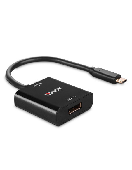 Lindy 43269 Adaptador gráfico USB 3840 x 2160 Pixeles Negro