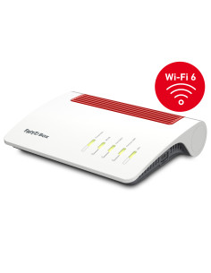 Box 7590 AX router inalámbrico Gigabit Ethernet Doble banda (2,4 GHz   5 GHz) Blanco