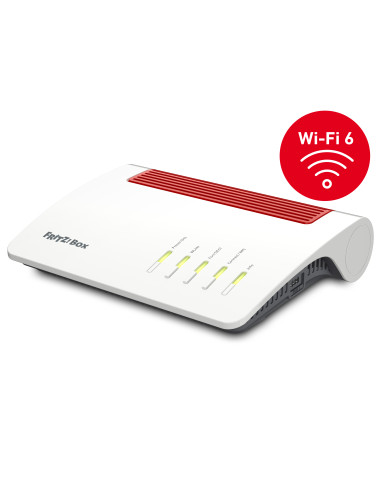 Box 7590 AX router inalámbrico Gigabit Ethernet Doble banda (2,4 GHz   5 GHz) Blanco