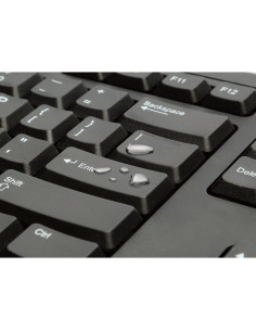 Kensington Teclado de tamaño completo con cable KB100 EQ 2