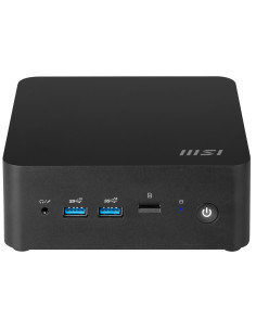MSI CUBI NUC 1MG-206BES PC estación de trabajo barebone 0.83L sized PC Negro 150U Intel® SoC
