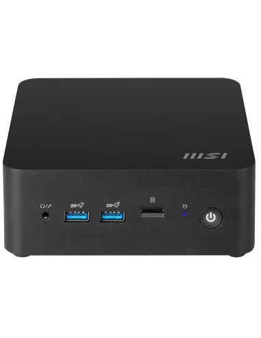 MSI CUBI NUC 1MG-206BES PC estación de trabajo barebone 0.83L sized PC Negro 150U Intel® SoC