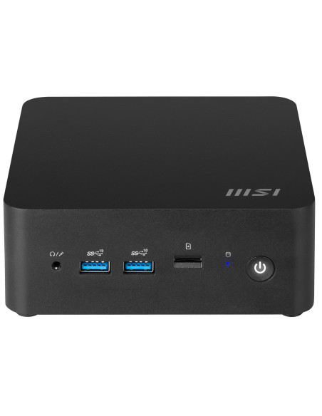 MSI CUBI NUC 1MG-206BES PC estación de trabajo barebone 0.83L sized PC Negro 150U Intel® SoC