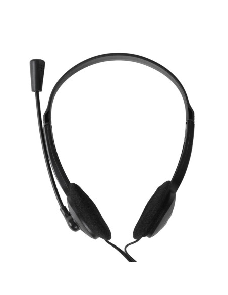 iggual Easy Call Auriculares Alámbrico Diadema Oficina Centro de llamadas Negro