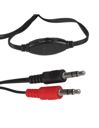 iggual Easy Call Auriculares Alámbrico Diadema Oficina Centro de llamadas Negro