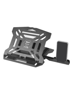 iggual RPSV17A Soporte para ordenador portátil Negro 43,2 cm (17")