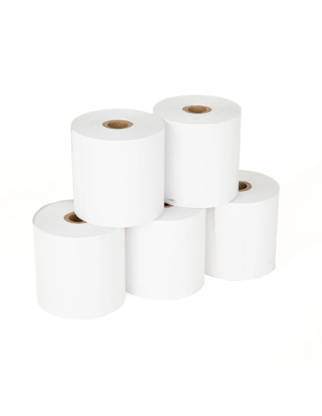 iggual Pack 5 rollos papel térmico sin BPA 57X57mm
