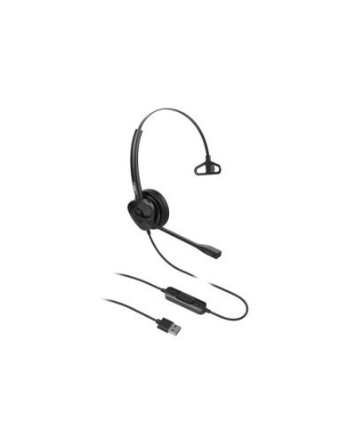 Fanvil HT301-U auricular y casco Auriculares Alámbrico Diadema Oficina Centro de llamadas USB tipo A Negro