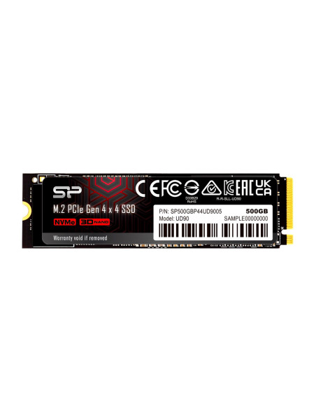 Silicon Power UD90 500 GB M.2 PCI Express 4.0 NVMe 3D NAND