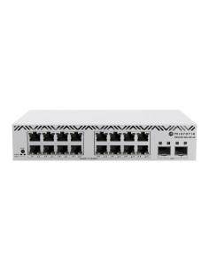 Mikrotik CSS318-16G-2S+IN switch Gestionado Gigabit Ethernet (10 100 1000) Blanco