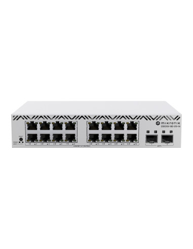 Mikrotik CSS318-16G-2S+IN switch Gestionado Gigabit Ethernet (10 100 1000) Blanco