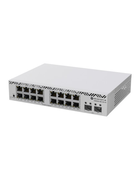 Mikrotik CSS318-16G-2S+IN switch Gestionado Gigabit Ethernet (10 100 1000) Blanco