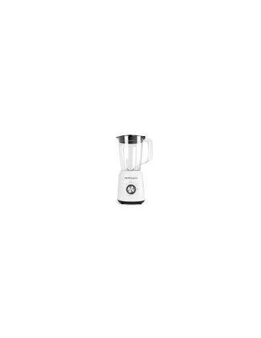 Batidora de vaso orbegozo bv 5035 500w 2 velocidades capacidad 1.5l blanco 17664