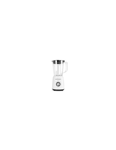 Batidora de vaso orbegozo bv 5035 500w 2 velocidades capacidad 1.5l blanco 17664