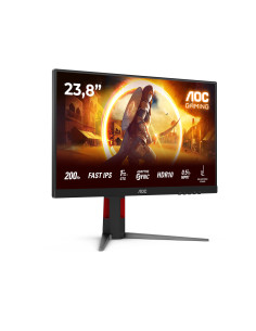 AOC G4 24G4HA pantalla para PC 60,5 cm (23.8") 1920 x 1080 Pixeles Full HD LED Negro, Rojo 2