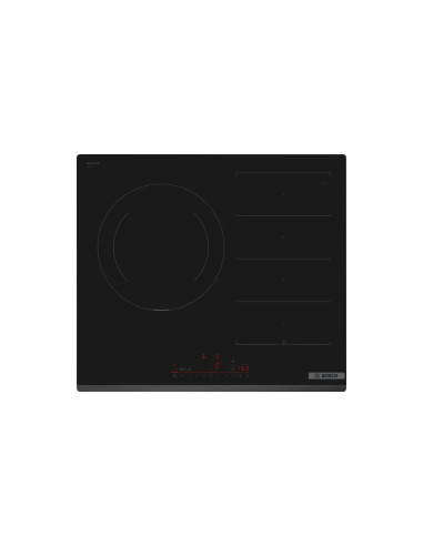 Bosch Serie 6 PXJ631HC2E hobs Negro Integrado 59.2 cm Con placa de inducción 3 zona(s)