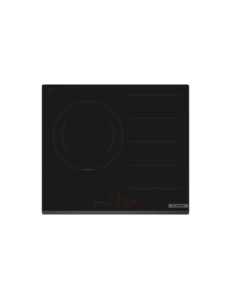 Bosch Serie 6 PXJ631HC2E hobs Negro Integrado 59.2 cm Con placa de inducción 3 zona(s)